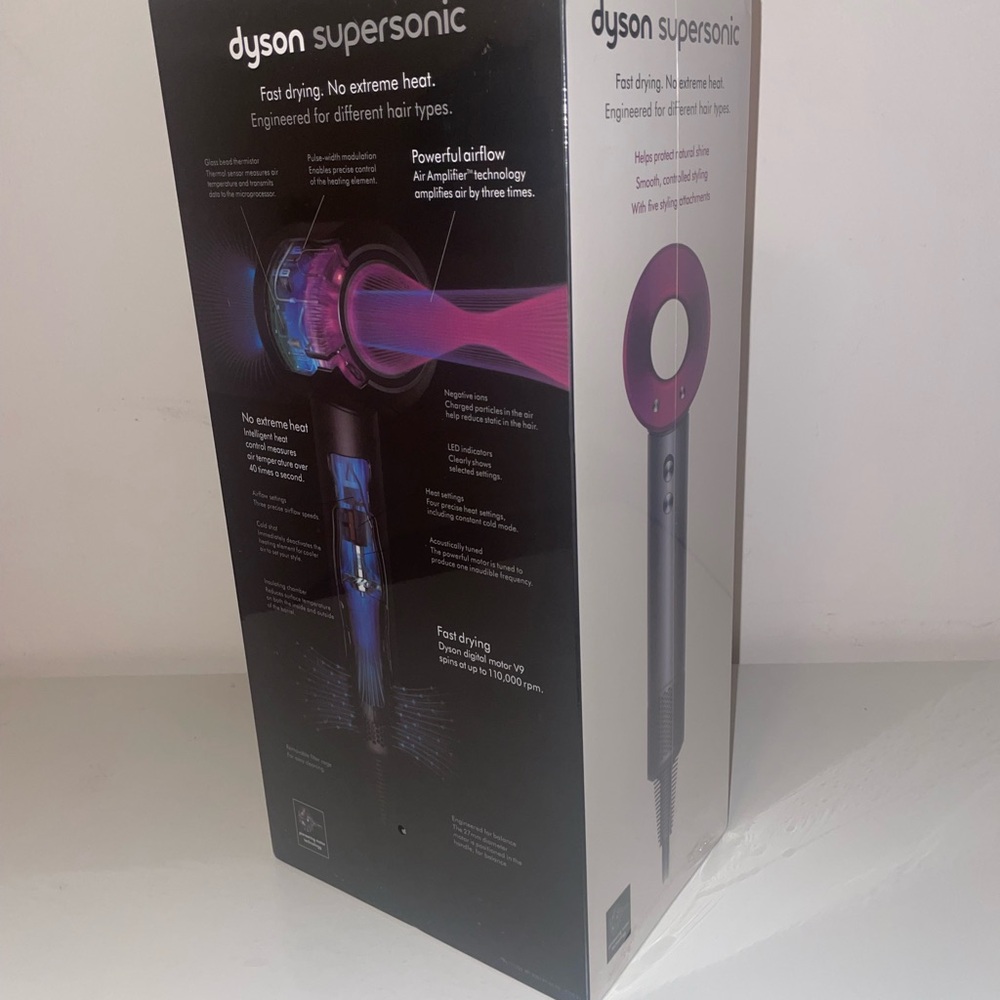 COPY - Dyson Supersonic Hair Dryer in Black and Purple